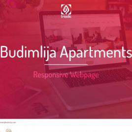Budimlija apartments webpage